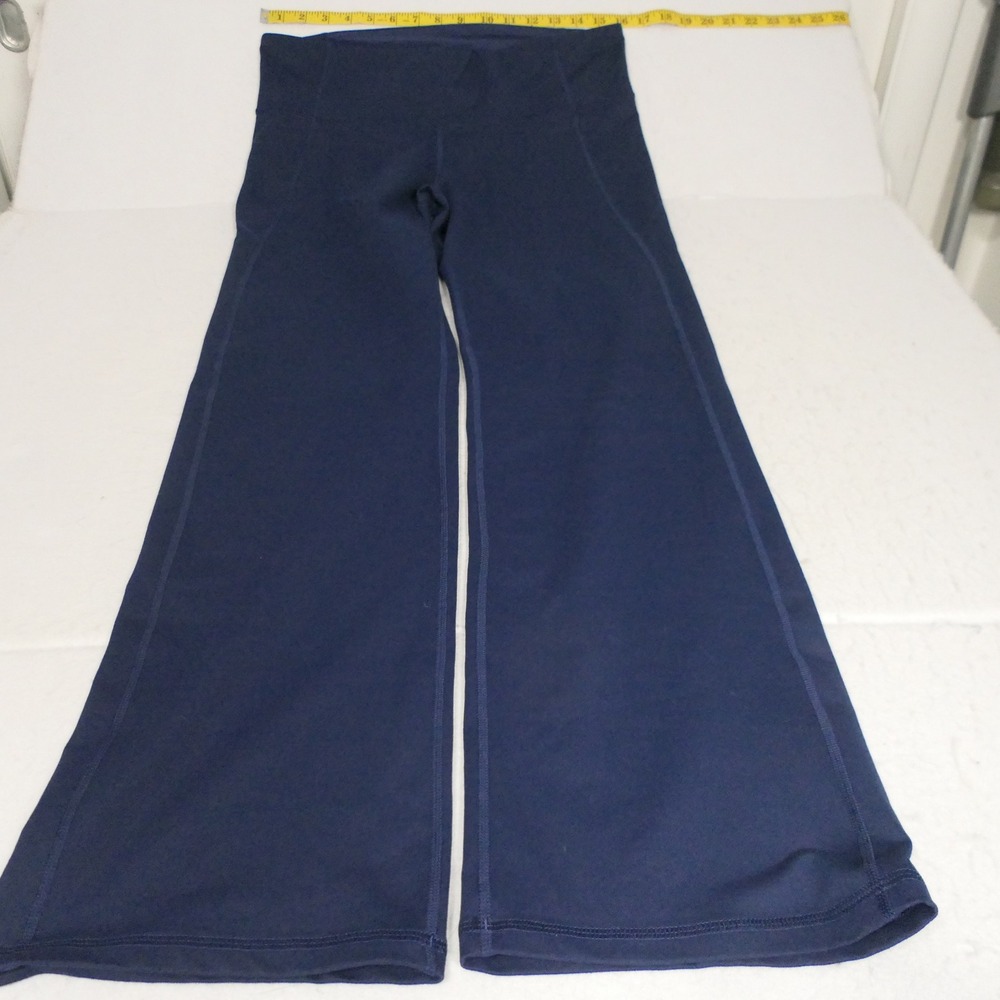 Under Armour Womens Pants L Navy UA Reflect Hi-Rise Boot Cut Athleisure Flare